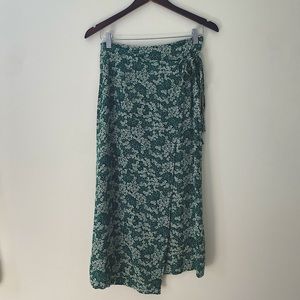 Free People Midi Wrap Skirt